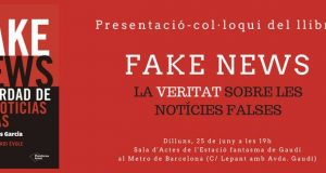 L’Associació de Comunicació Pública presenta el llibre ‘Fake News, la veritat sobre les notícies falses’, de Marc Amorós