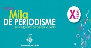 X Premi Mila de Periodisme per a la Igualtat de Gènere a Lleida