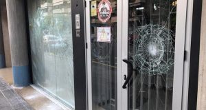 Atac vandàlic contra la delegació de TV3 a Lleida